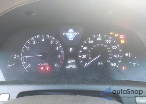 2012 Lexus Ls 460 from USA, damaged, VIN JTHCL5EF9C5013592